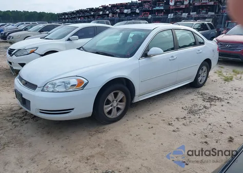 2014 Chevrolet Impala Limited Ls из США, поврежденный, VIN 2G1WA5E31E1171755
